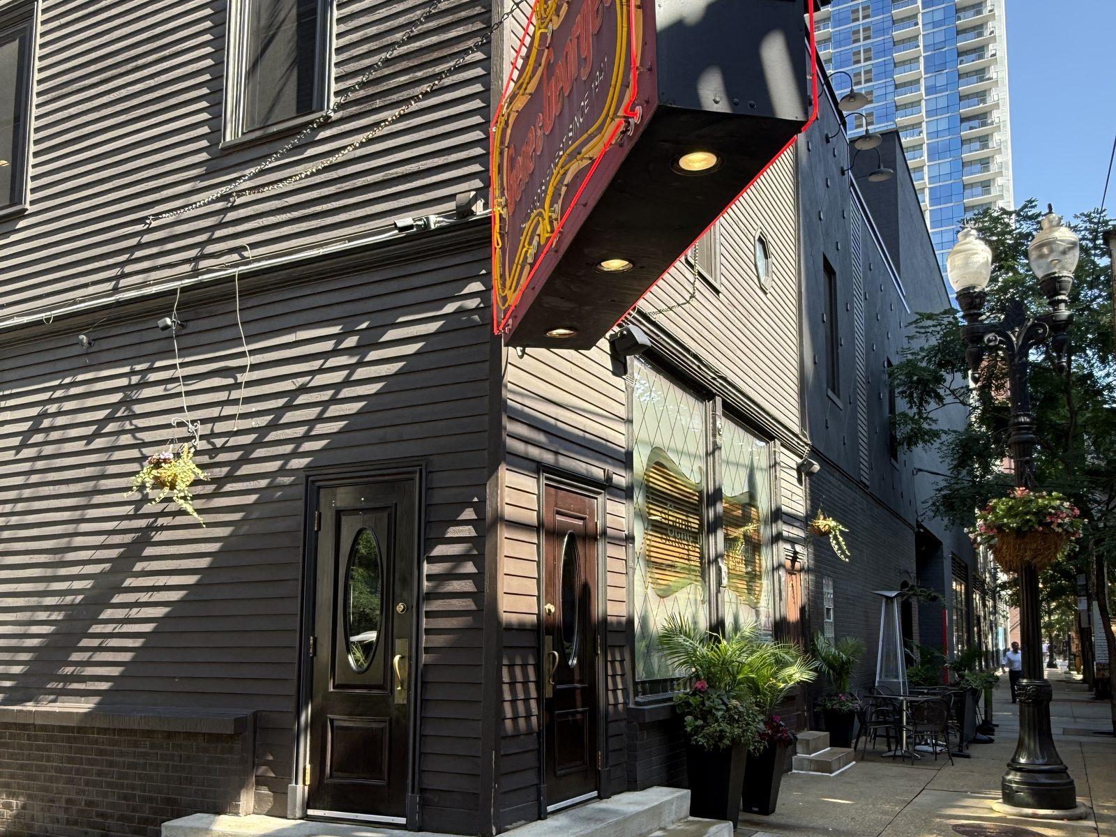 Building Exterior Cleaning power washing in Chicago by Grime Pushers
